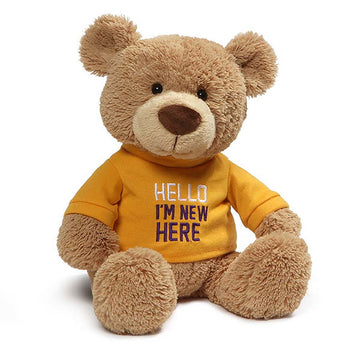 GUND Tシャツベア HELLO I'M NEW HERE 405994